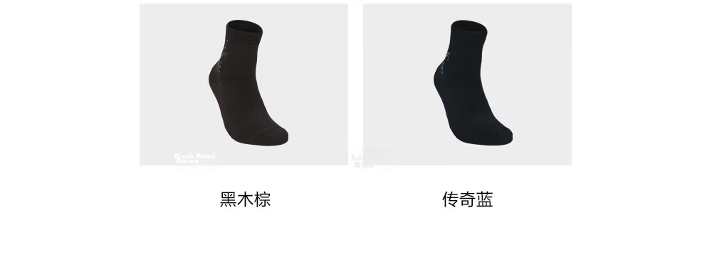 FILA Official Men's New Mid-Waist Socks Simple Daily Comfortable Sports Antibacterial Mid-Calf Socks 3