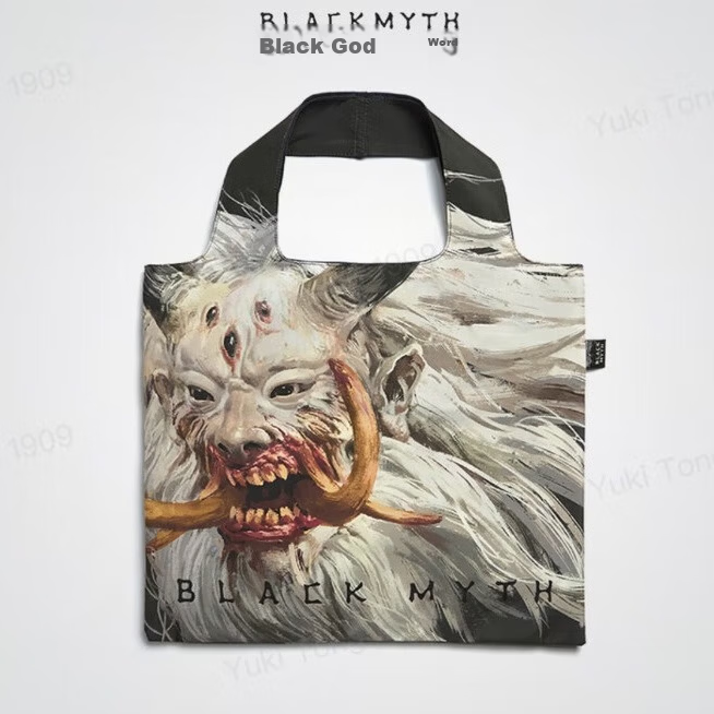 ANKER Black Myth Wukong Double-Layer Printed Tote Bag (Swift as the Wind)