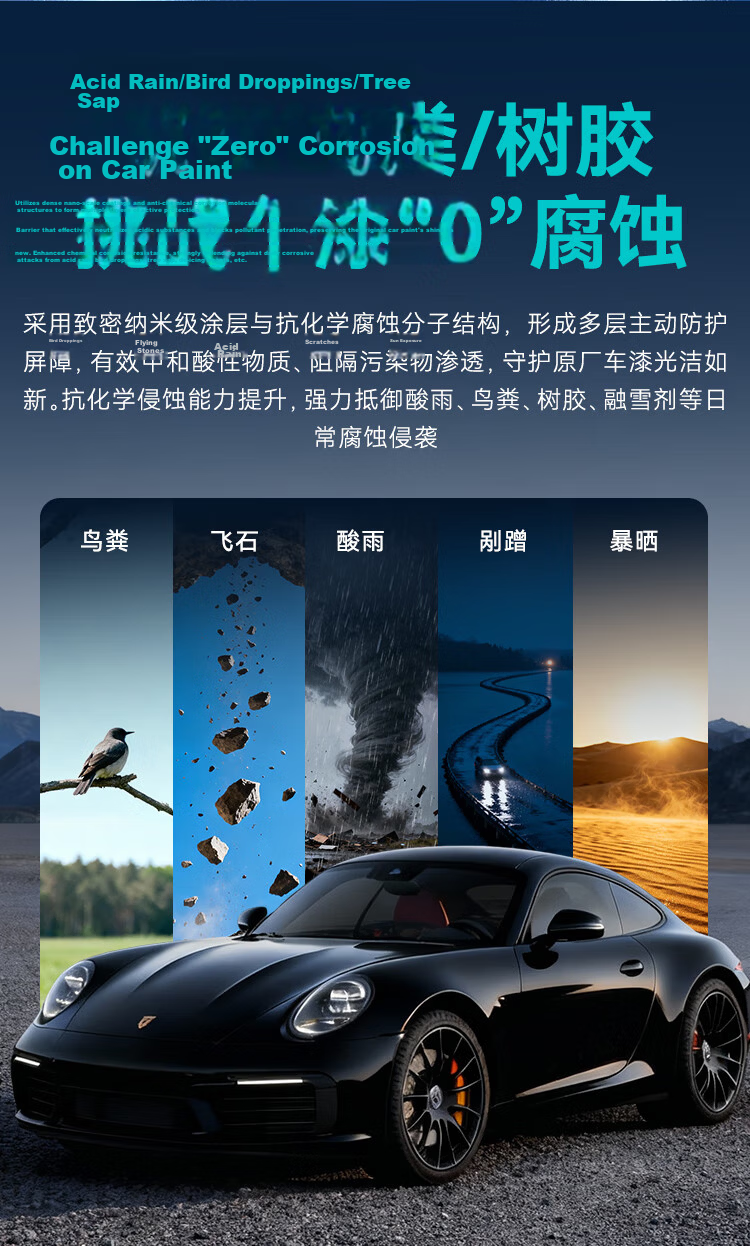 JD Jingzao Invisible Car Paint Protection Film 7.5mil TPU Full Body Transparent Scratch-Resistant Protective Film with Free Installation and Application 5