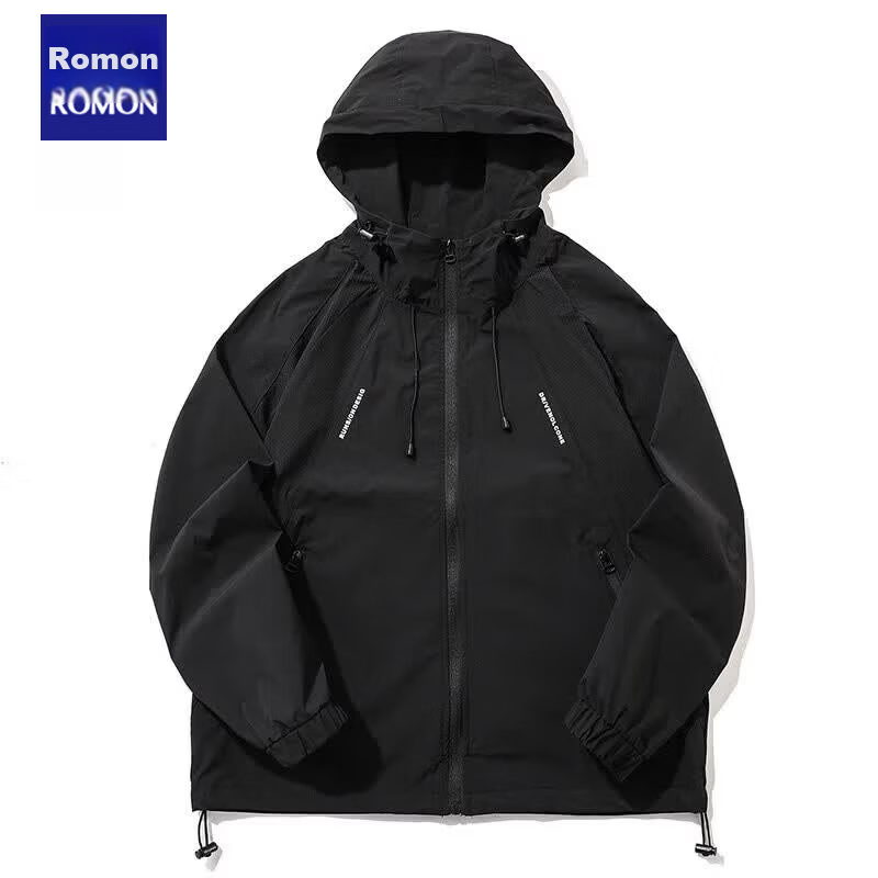 ROMON Outdoor Cooling Breathable Sunscreen Jacket Men 2026 New Summer UV Protection Thin Coat Trendy