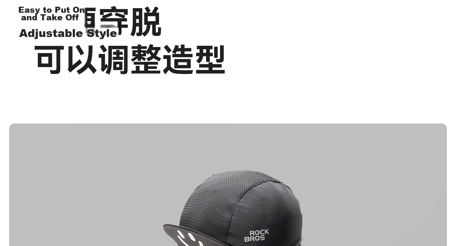 Rockbros Spring Summer Cycling Windbreaker Windproof Sunscreen Cycling Jacket Road Bike Breathable Men's Black L 12