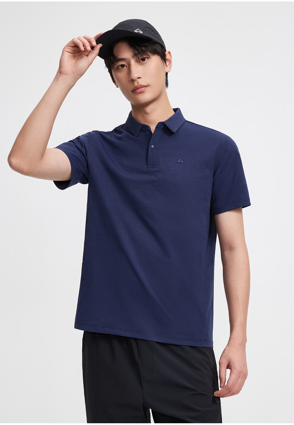 Toread Men's Quick-Dry Breathable Cotton-Feel Moisture-Wicking Polo Shirt Summer Business Commuting Casual Outdoor Sports Short Sleeve 8