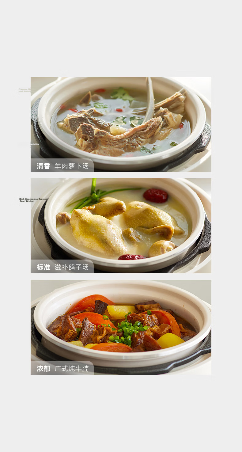 Olayks Instant Electric Pressure Cooker High-Pressure Rice Cooker Multifunctional Smart Mini Pressure Cooker 2.5L 11