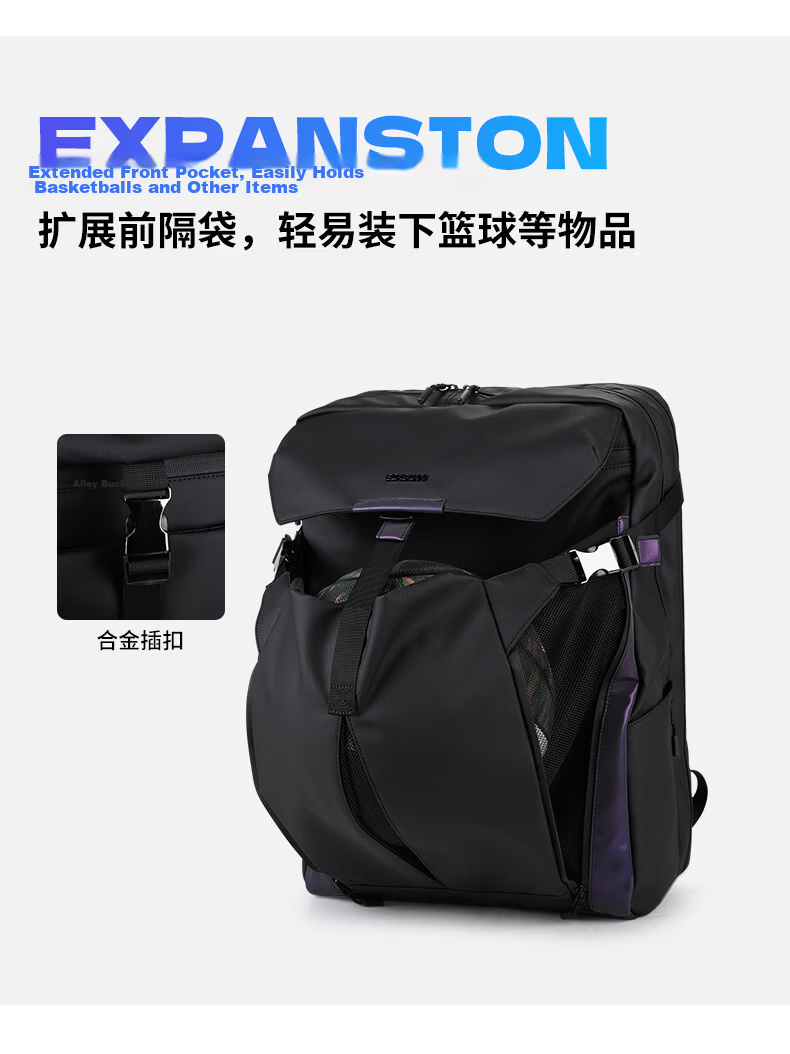 Edison Large Capacity Daily Commuter Travel Backpack Outdoor Motorcycle Riding Night Reflective Backpack W67-1 9