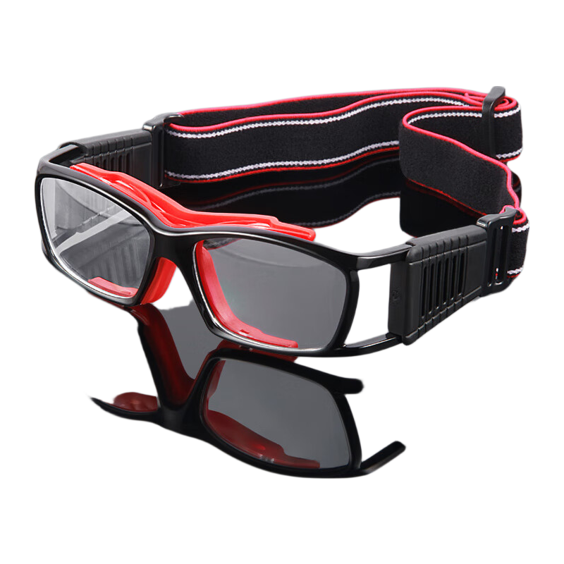Carpenny Professional Basketball Sports Glasses Prescription Compatible Anti-Collision Anti-Fog Ultra-Light Protective Goggles for Basketball and Soccer with Anti-Drop Design