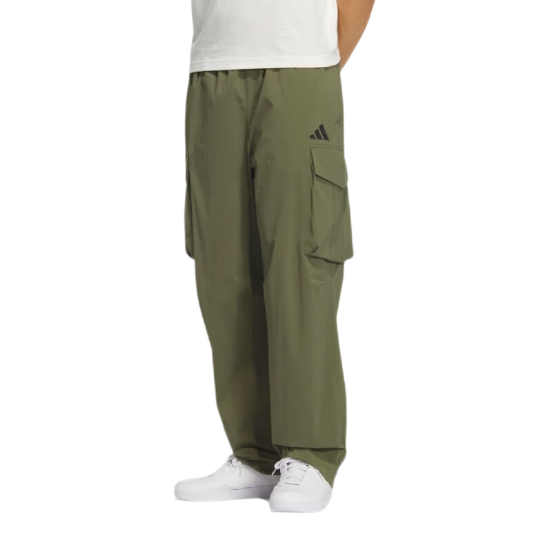 Adidas Men's Sportswear Series, MH WOVEN PANT2 Woven Trousers, KF2483, Olive Green, M