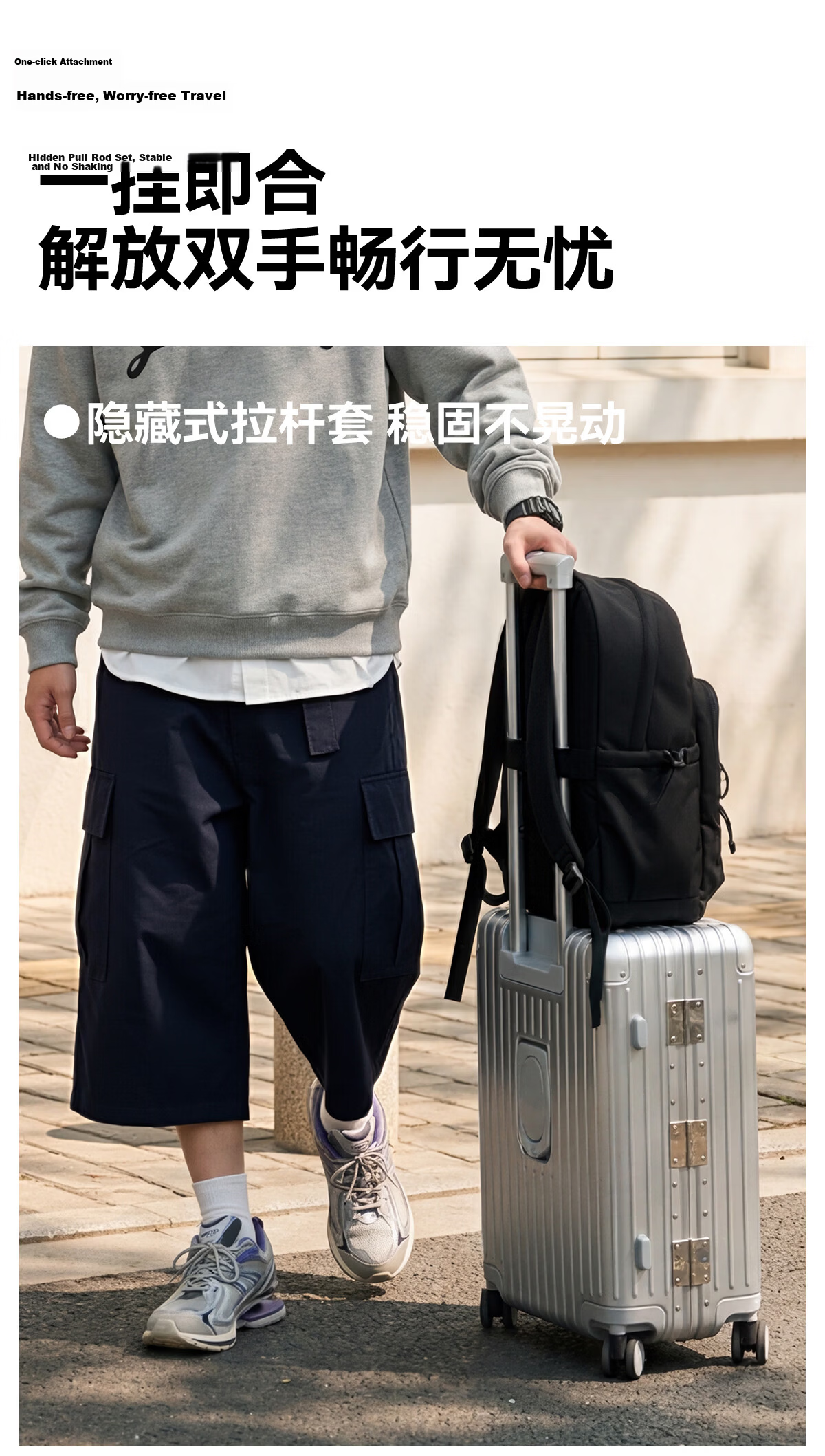 LI-NING 2026 New Lightweight Unisex Backpack Large Capacity Casual Travel Commuter Laptop Bag 15