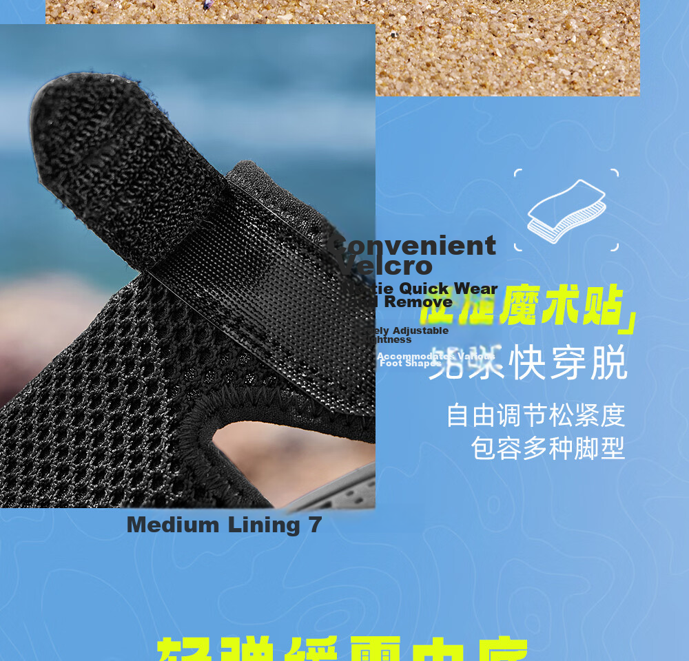 CAMEL Summer Open-Toe Breathable Outdoor Sports Casual Beach Hiking Sandals G16M307030 Gray Size 41 11