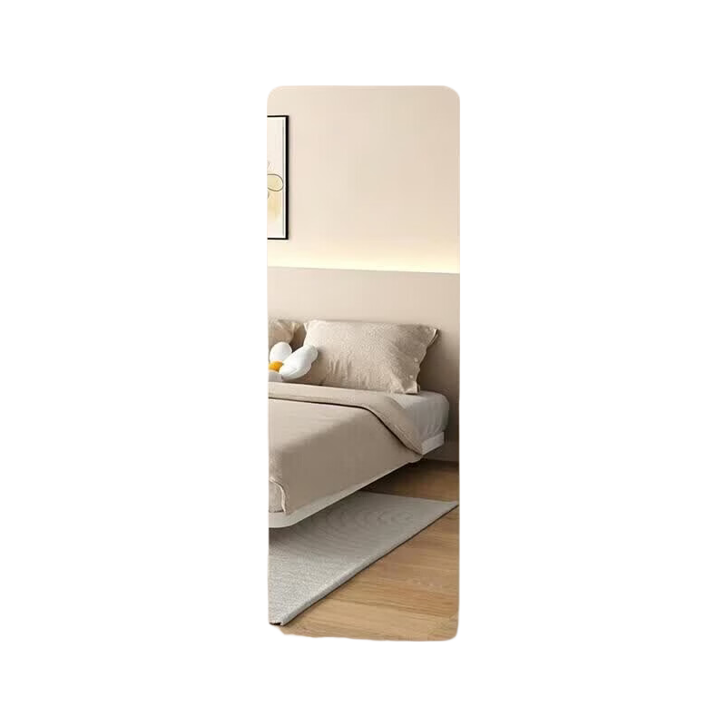 Xiaojiangcai Acrylic Soft Mirror Wall Sticker Self-Adhesive Full-Length Dressing Mirror for Home Dormitory 30x80cm