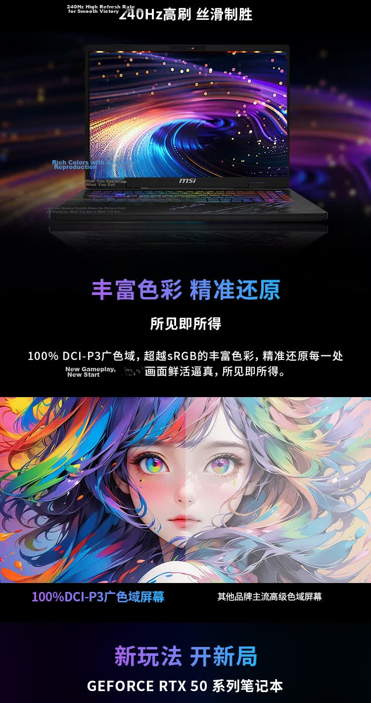 MSI Shadow 16 AI+ Ryzen Edition Gaming Laptop New AMD Ryzen AI 7 H 350 AI Notebook 16-inch RTX 5070 16GB RAM 1TB SSD 7