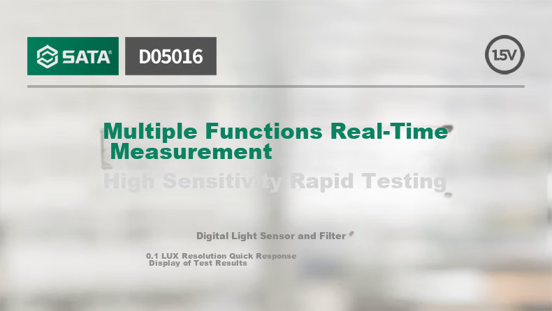 SATA Illuminance Meter Split-Type Photometer Digital High-Precision Lumen Tester Brightness Meter Photometer D05016 4