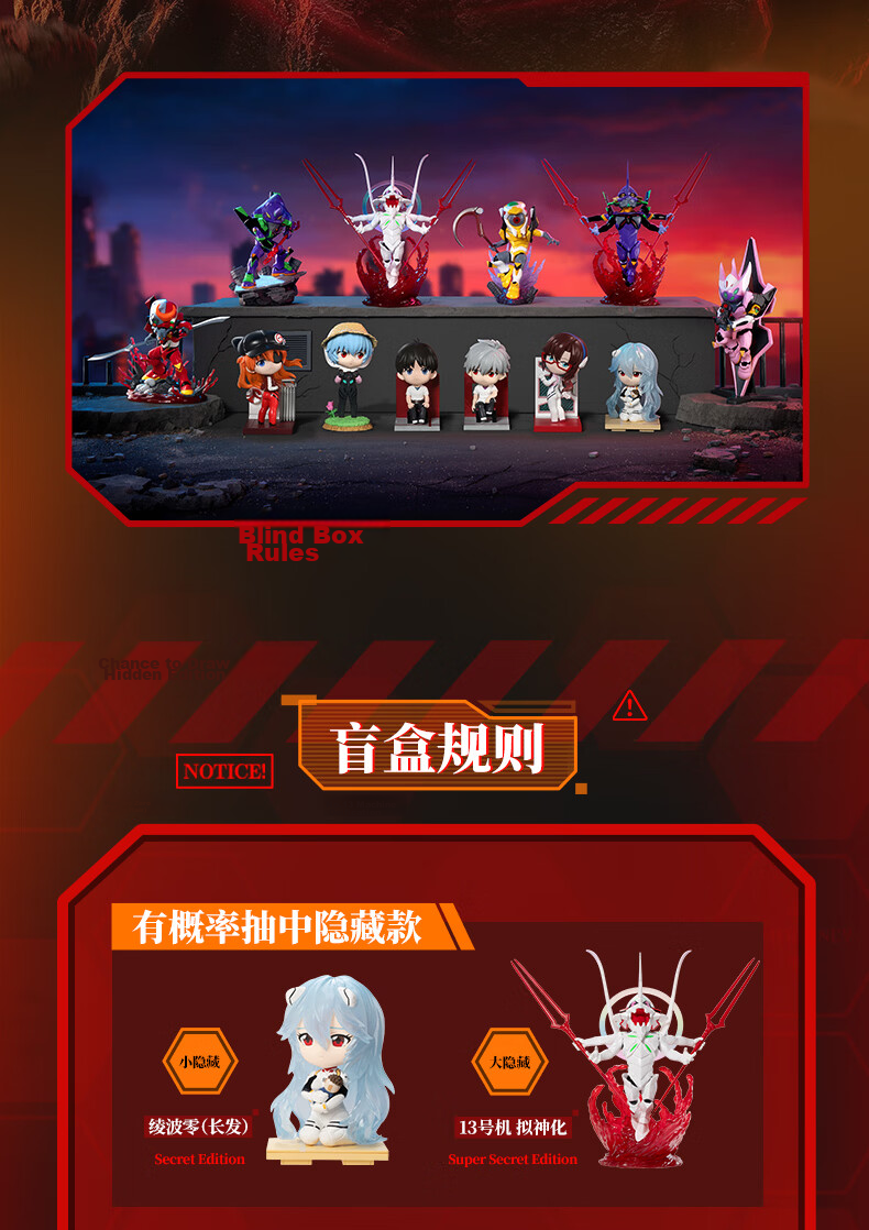 Funism EVA Blind Box Figurine, New Gundam War Supplement Plan Second Wave, Birthday Gift, Single Box 21