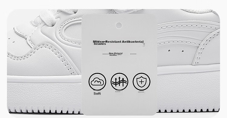 Balabala Kids Casual Shoes Children's Lightweight Breathable Mesh Sneakers Boys Girls 2026 New Autumn White Shoes 29
