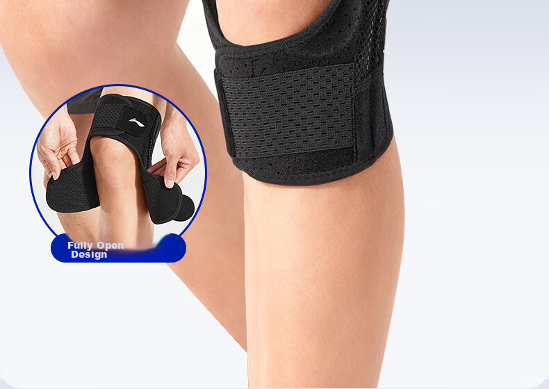 LI-NING Summer Thin Knee Brace Meniscus Injury Sports Protective Joint Knee Support for Men and Women Hiking Basketball Running Walking 13