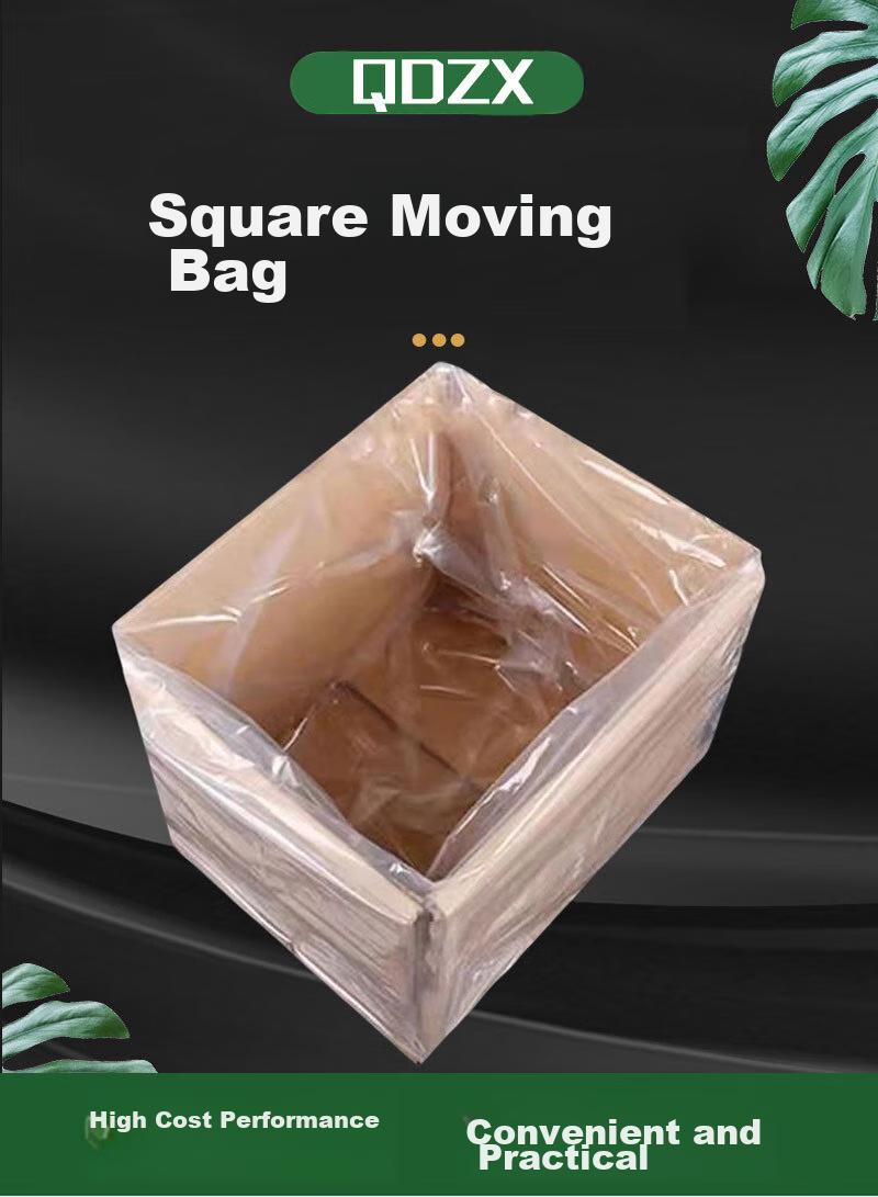 QDZX Moving Storage Bags, Housewarming Bags for Quilts, Clothes, Luggage, Moisture-Proof Bags, Dust-Proof Storage Bags, 60*40*85 Cm, Pack of 5 2