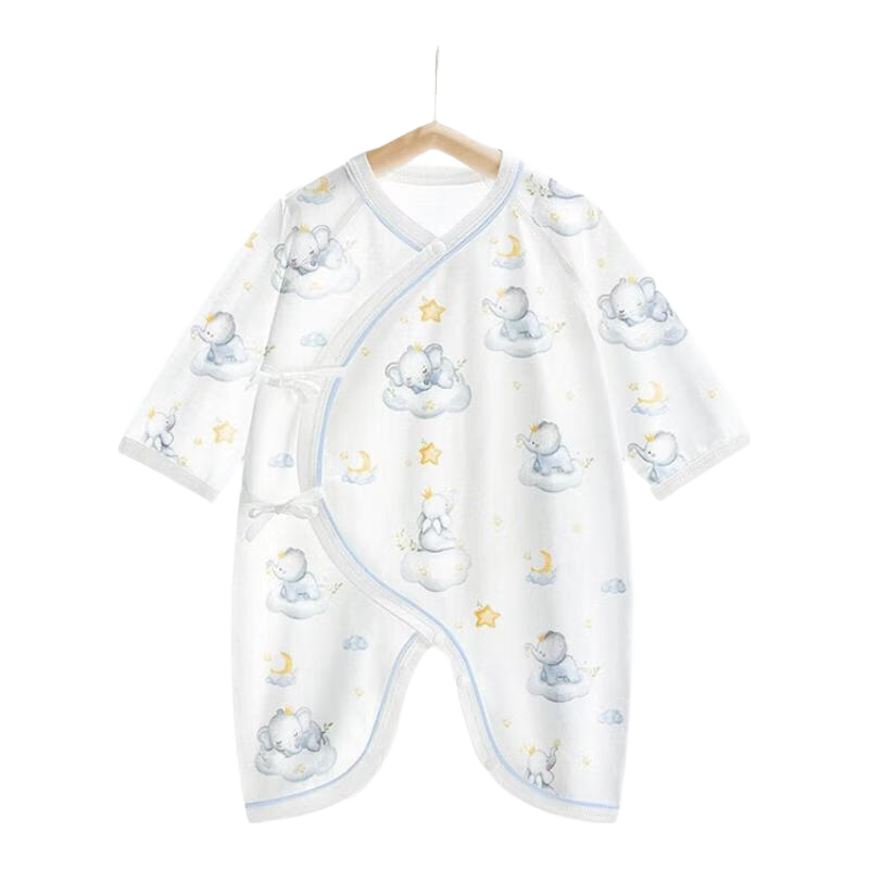 AIBEDILA Baby Romper Summer Newborn Clothing Infant Homewear Butterfly Suit Size 66