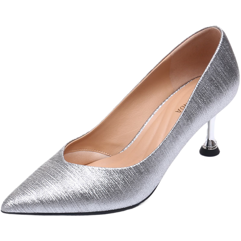 Laird & Dane 2026 Summer New Elegant Pointed Toe Commuter Wedding Shoes French Genuine Leather High Heels Women 7M61603