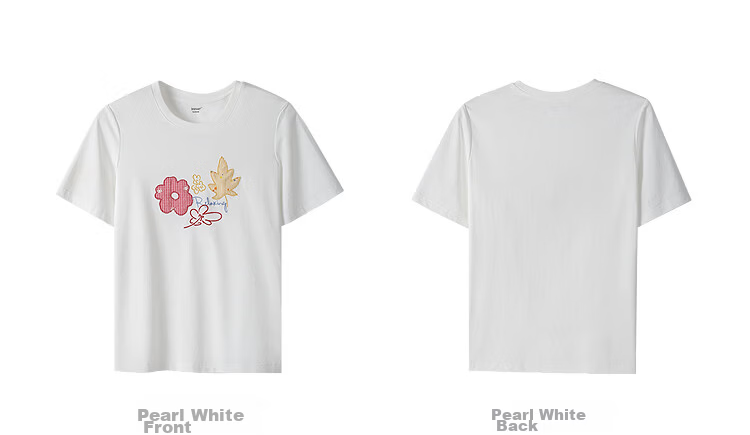 INMAN Fresh Cool Letter Print Short Sleeve T-Shirt 2026 Summer New Loose Drop Shoulder Half Sleeve Top for Women 43