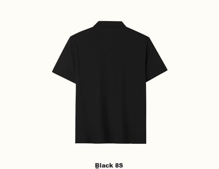 HLAHLA Men's Polo Shirt Summer Cool Short Sleeve Good Luck 8