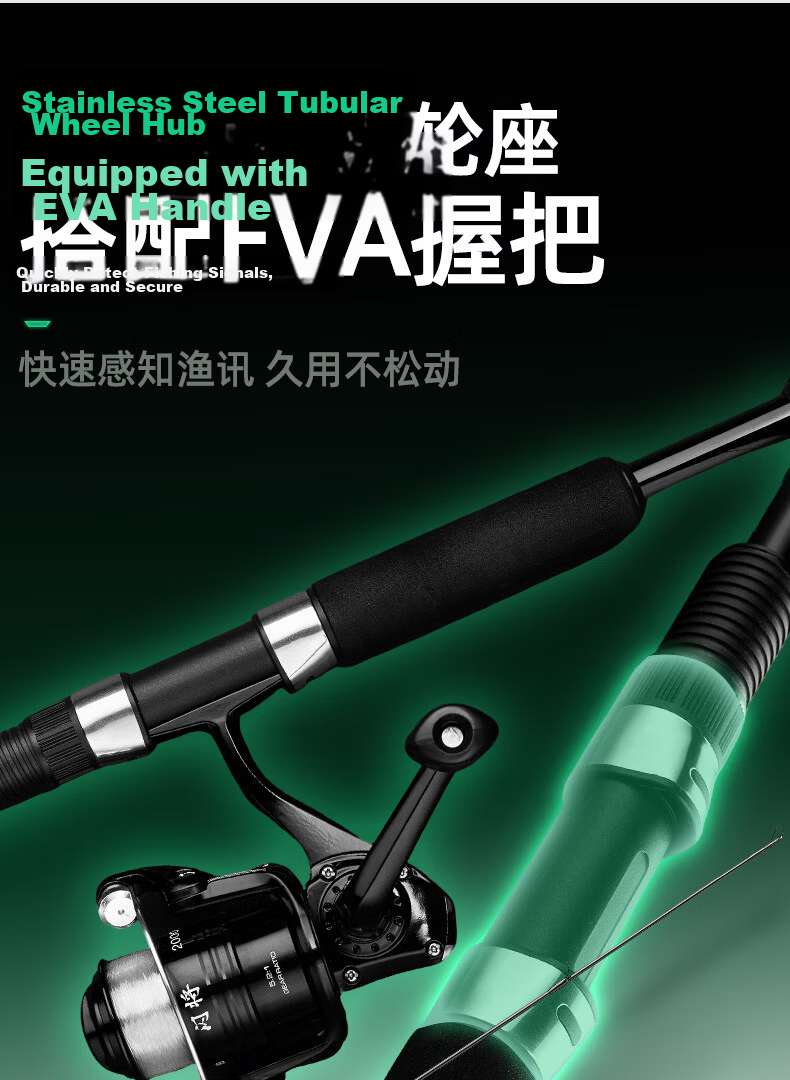 GW 1.8m Straight Handle Flash General Lure Rod ML Action Versatile Lure Rod Smooth Fishing Rod for Bass and Perch Fishing Gear 4