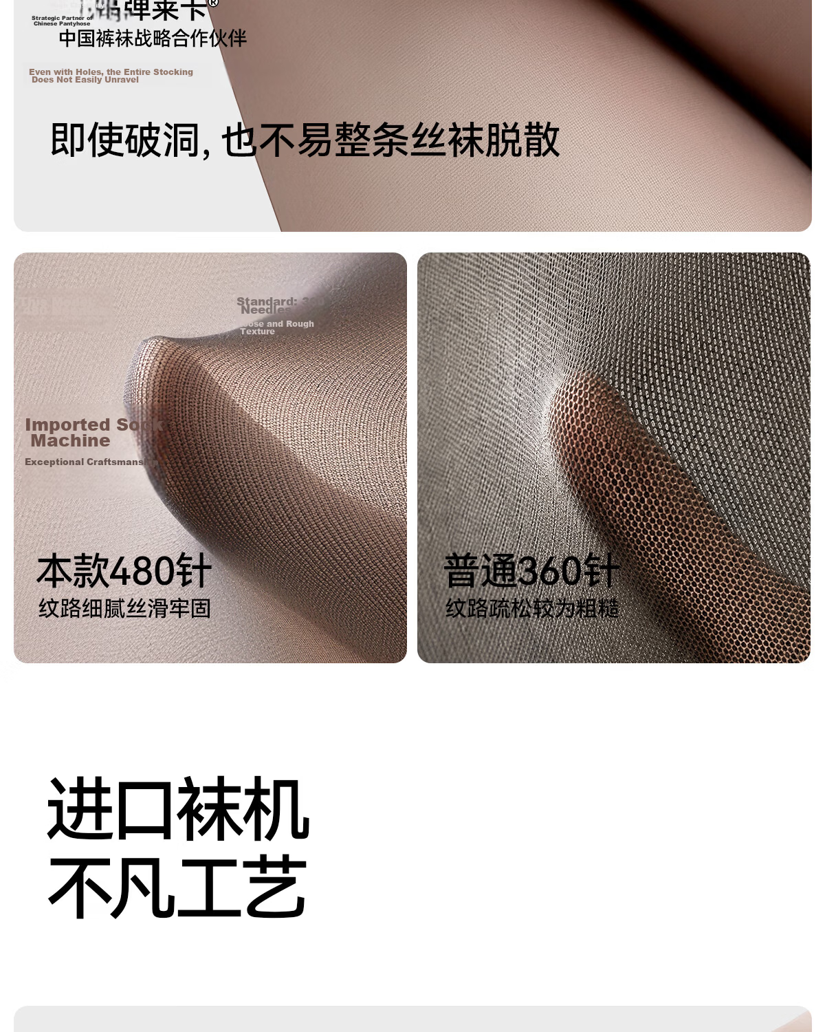 Tingmei Women's Sheer Nude Ultra-Thin Anti-Snag Transparent Invisible Skin-Tone Pantyhose 0D 13