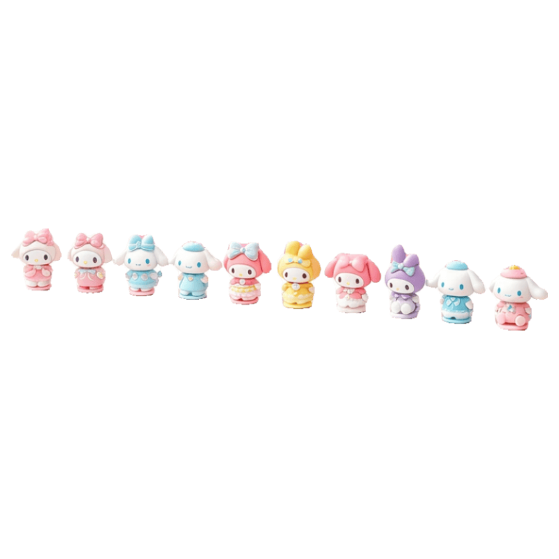 Shangmei Beibei Hole Fun Blind Box Sanrio Poke Poke Lucky Draw Surprise Toy for Girls Ages 3-6 Birthday Gift