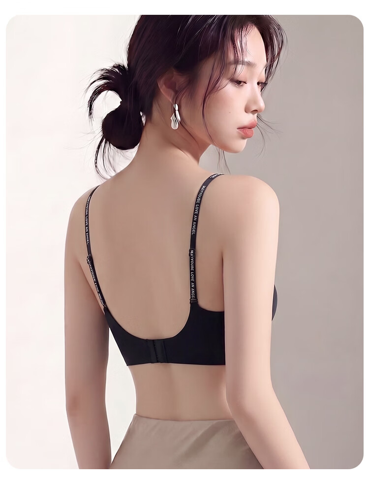 Urban Beauty Foundation Liquid Thin Bra for Women Small Bust Push-Up Anti-Exposure 2026 Thin Straps Convertible Strapless Backless Bra 20
