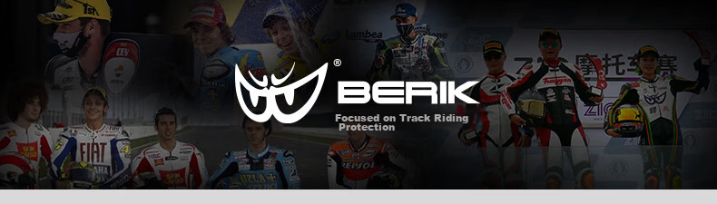 BERIK Big Eye Motorcycle Riding Gloves Summer Breathable Genuine Leather Carbon Fiber Touchscreen Shamo Black White L 1