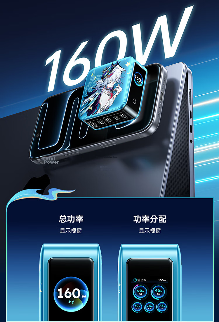 UGREEN × Honkai: Star Rail Yaoguang Limited Edition 45W GaN Charger for Apple 17 Pro Max Fast Charging Head / iPhone 16 iPad 15