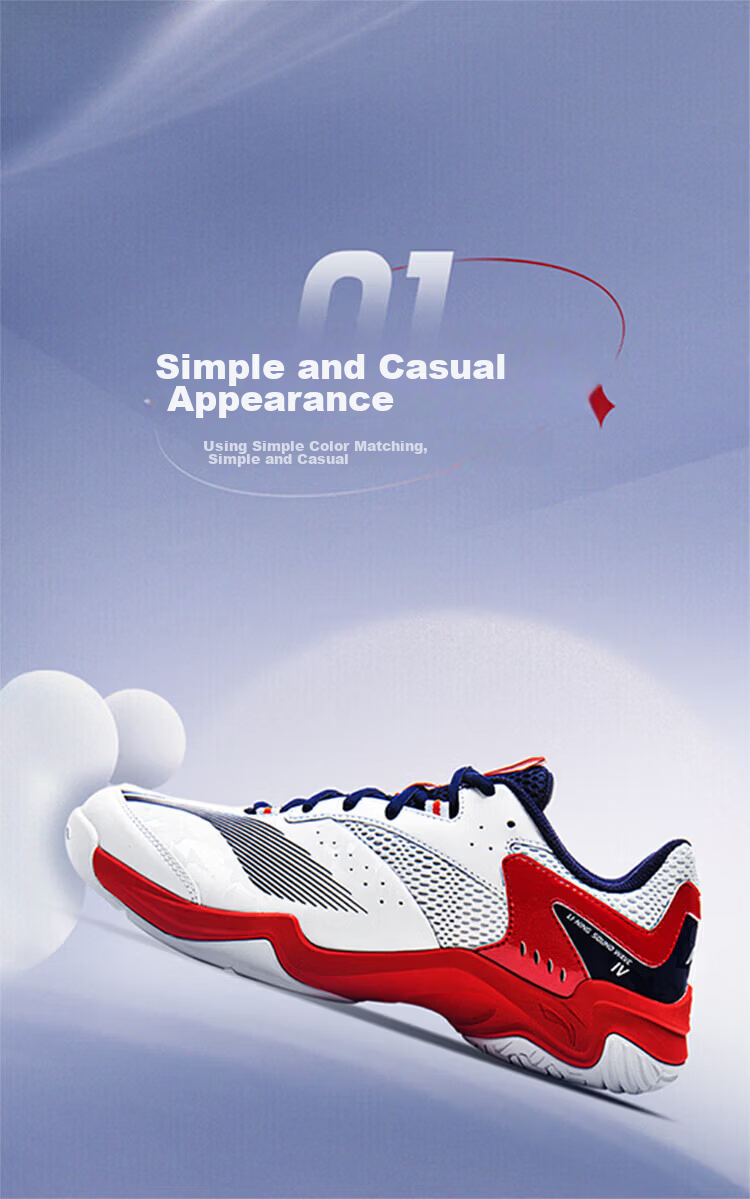 LI-NING Badminton Shoes Yinlang IV 4th Generation Training Shoes Unisex New Comfortable Durable Wide Fit Sports Shoes 2