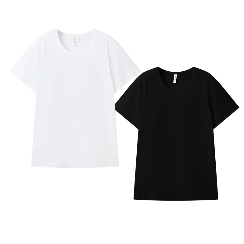 Fenteng Men's Base Layer T-Shirts 2-Pack 100% Cotton Short Sleeve Summer 2026 Basic Men's Undershirts Father's Day Gift