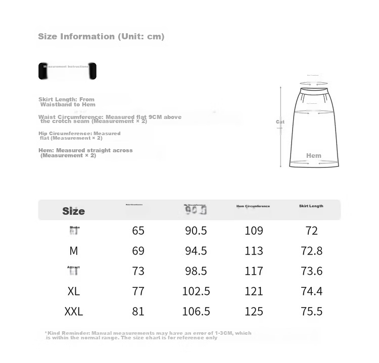 Shangdu Bila Urban Intelligent Commuter Women's Spring Elegant Slim Fit Elastic Waist A-Line Chiffon Midi Skirt 7