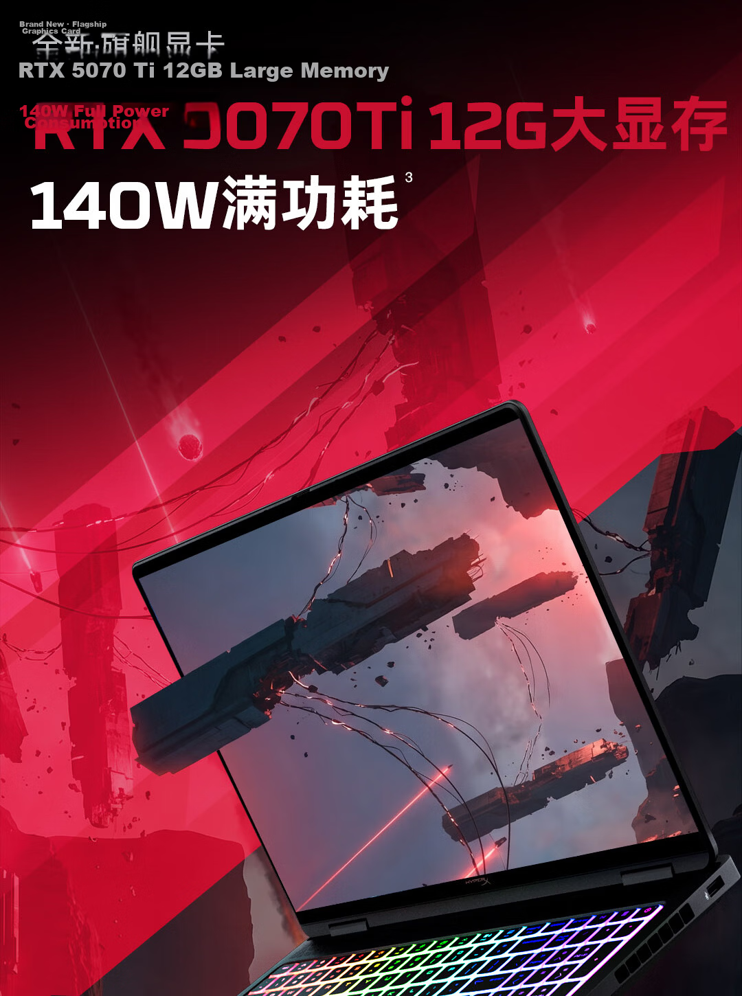 HP HyperX Shadow Elf MAX Gaming Laptop U9-290HX+ RTX 5090 32GB (16GBx2) 1TB QHD 240Hz 300W+ 6