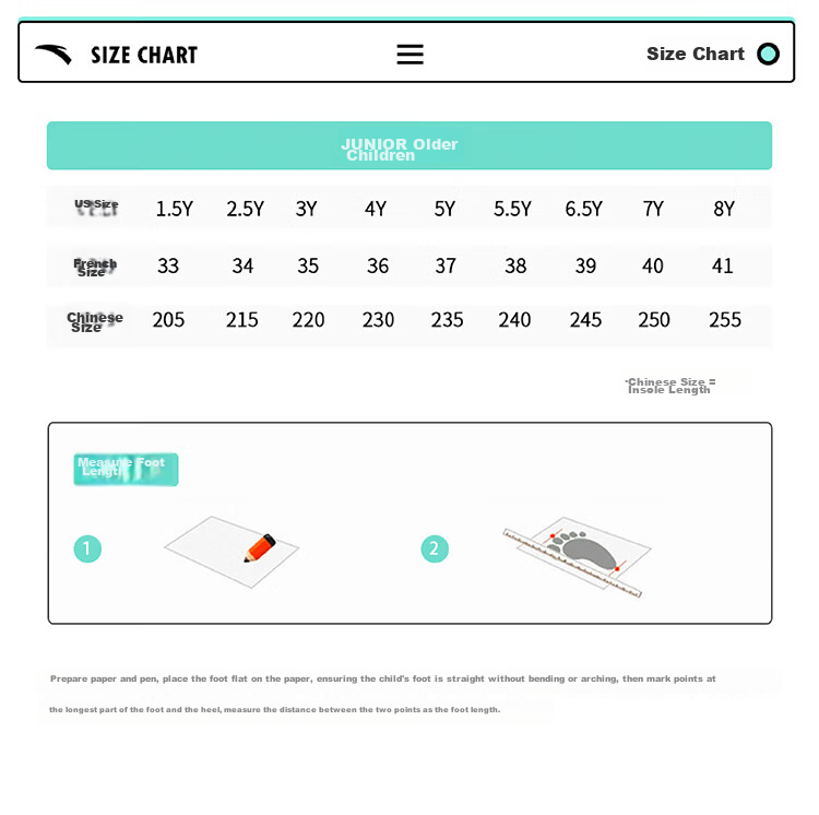 Anta Kids Boys Girls Big Children Running Shoes Hydrogen Run Summer Breathable Lightweight Sports Sneakers 312525508 23