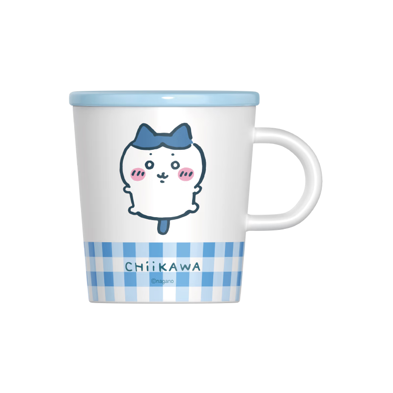 MINISO Chiikawa Ceramic Mug Cute Hacchi Nyao Coffee Cup Gift for Girls
