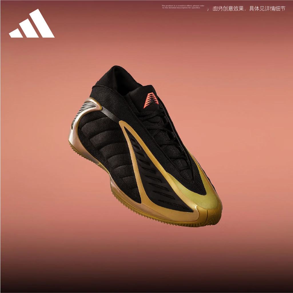 Adidas Unisex Basketball Shoes ANTHONY EDWARDS 2 KJ1885 Black Size 36
