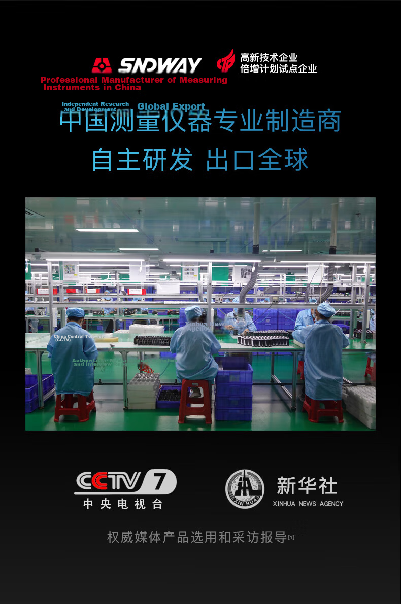 SNDWAY Coating Thickness Gauge High Precision Automotive Paint Film Meter Industrial Paint Film Detector SW-6300A 1