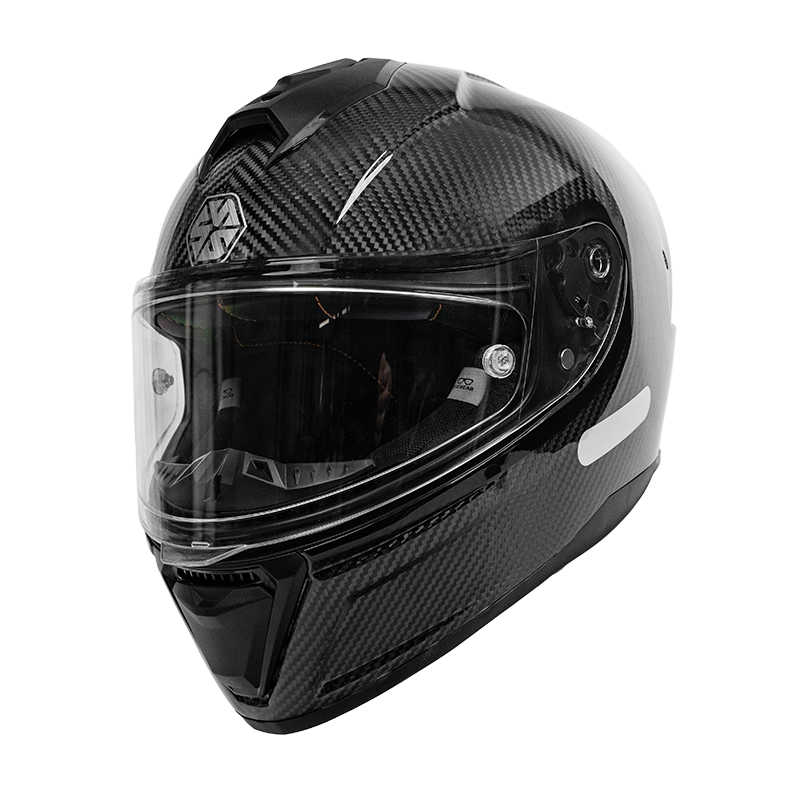 SCOYCO Motorcycle Helmet Carbon Fiber Lightweight Breathable Comfortable Four-Season Commuter Unisex 3C Certified