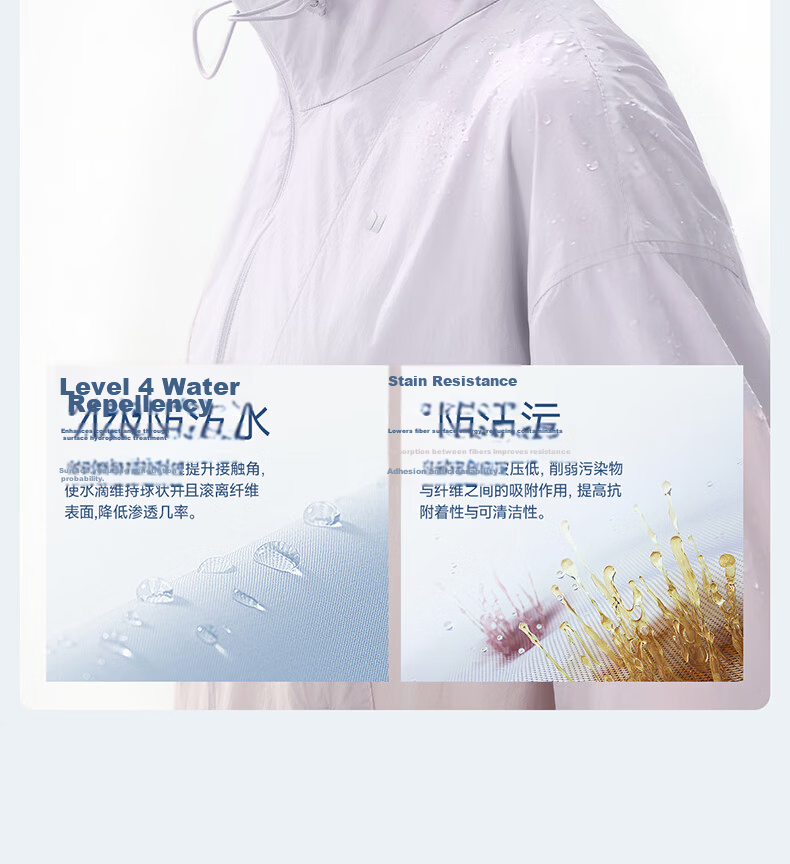 Moxun [Zhao Lusi Same Style] Mountain Style Sunscreen Jacket for Women UV Protection Breathable Cooling Coat 2026 New Model 14