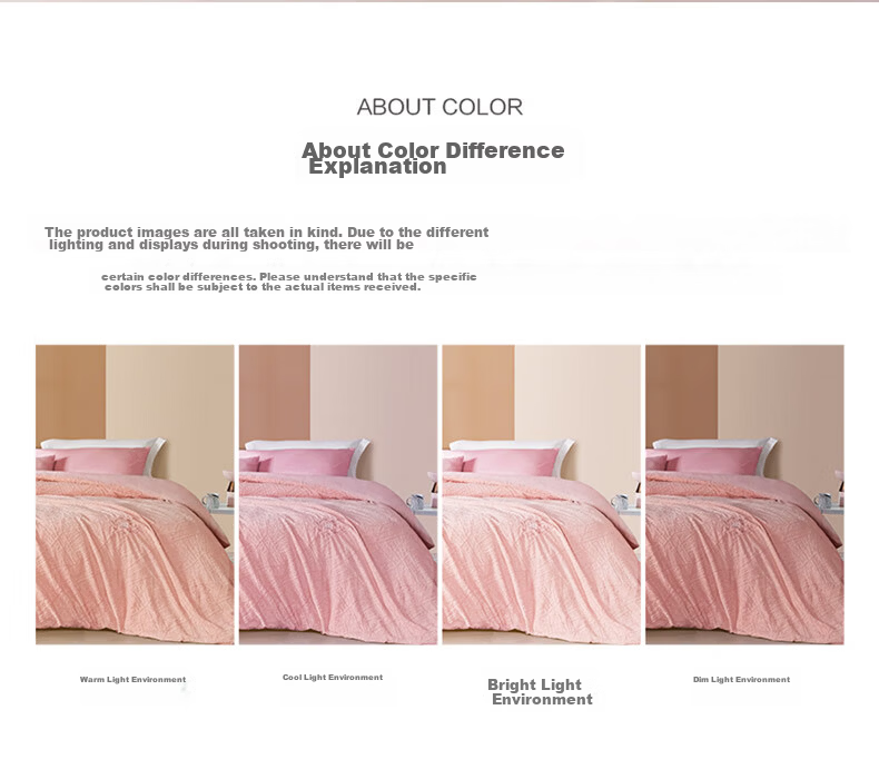 Fuanna Flannel Thickened Warm Single Duvet Cover Anti-Static Bedding for Single 1.2m Bed 10