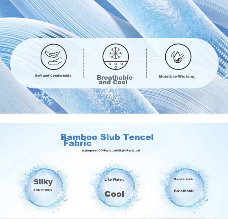 Boruilai Lyocell Flared Jeans for Women 2026 New Summer Thin Three-proof Bamboo Texture Casual Pants 3
