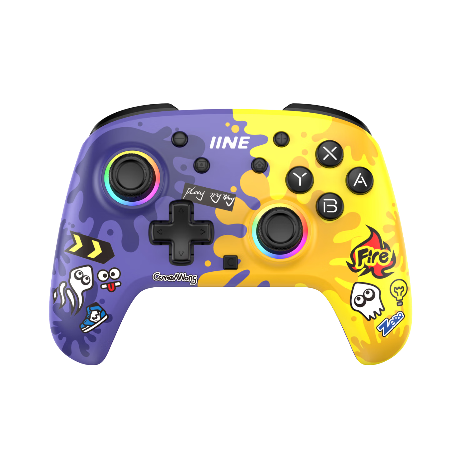 IINE Xingyao Controller Switch 1/2 Compatible PRO2 Gamepad Bluetooth Wireless HD Vibration One-Key Wake PC Steam Mobile NS2 Accessory