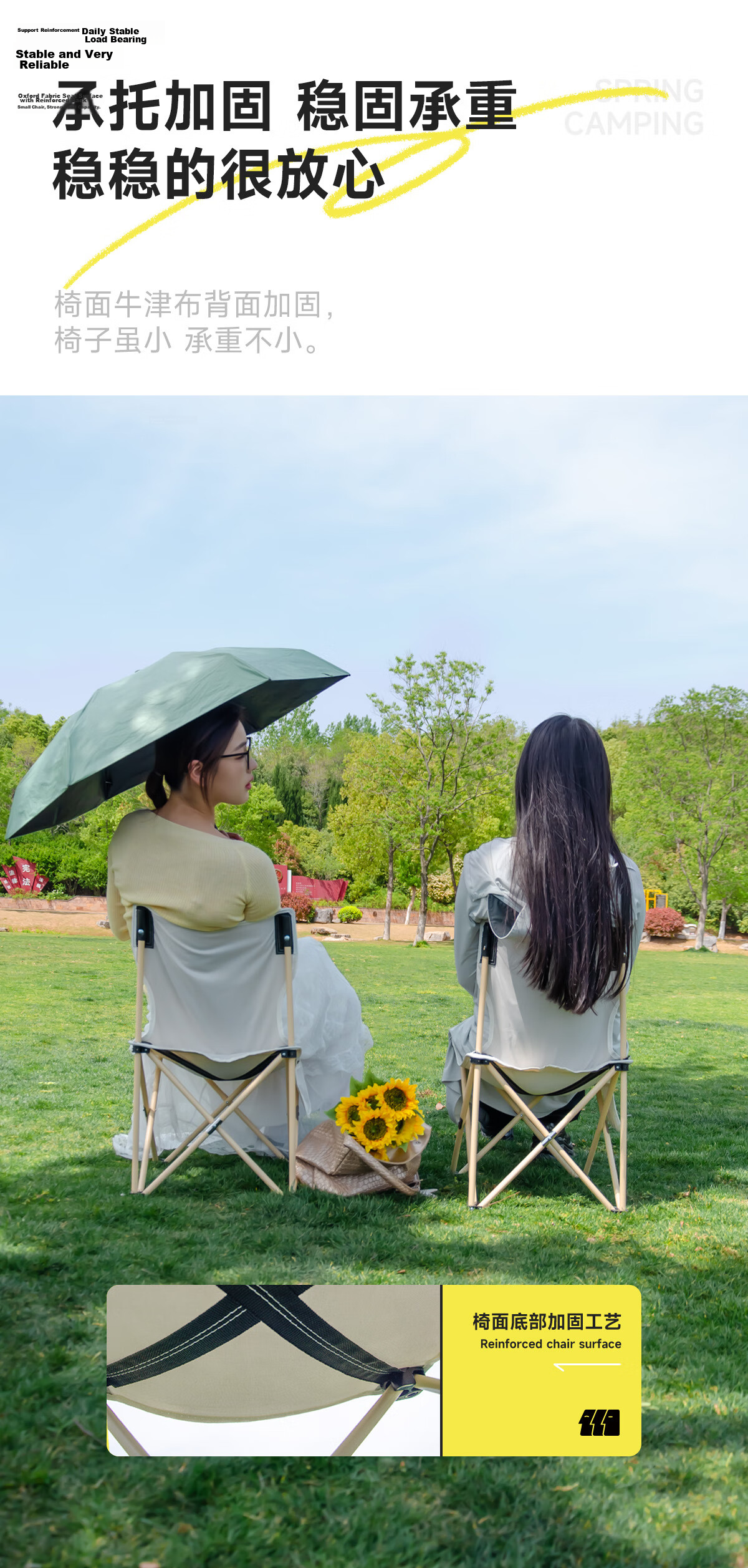 TAN XIAN ZHE Outdoor Folding Table and Chair Camping Equipment Complete Set Egg Roll Table Home Picnic Table and Chair Set 10