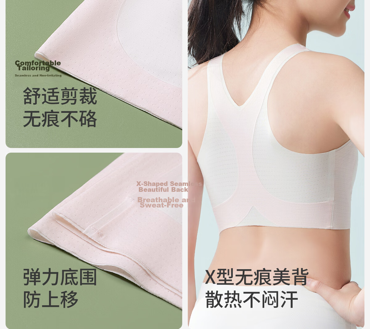 Meishianxuan Girls' Children's Underwear Vest for Ages 6-12, Stage 1 Early Development, Sports Anti-Protrusion Tank Top for Elementary School Girls 30