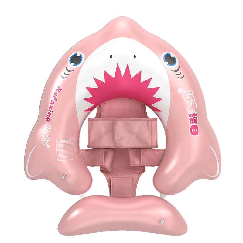 SwimmingBaby Baby Swimming Ring Infant Toddler Swim Float Safety Anti-Tip Float Pink