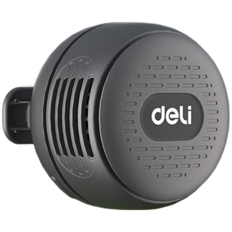 Deli Portable Waist-Hanging Outdoor Camping Rechargeable Fan, Construction Site Cooling Device, Low Noise USB Long Battery Life, New Model 2026