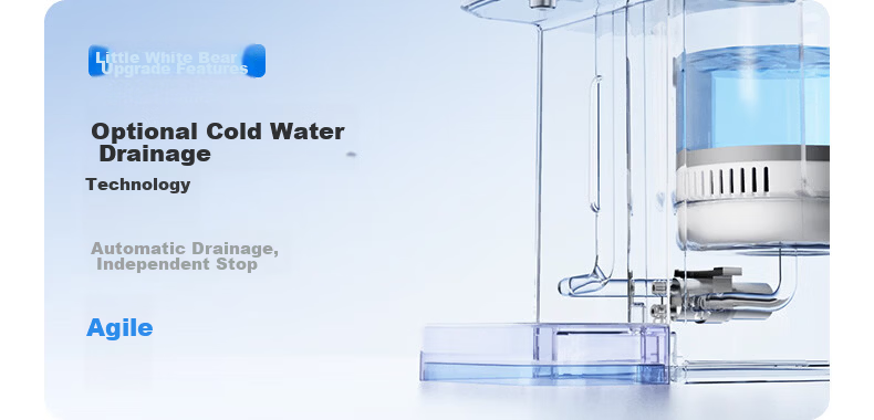 Little White Bear [Heavy New Product] Rapid Cooling Milk Maker All-Glass Quantitative Constant Temperature Kettle Baby Formula Dedicated Thermostatic Kettle L3 9