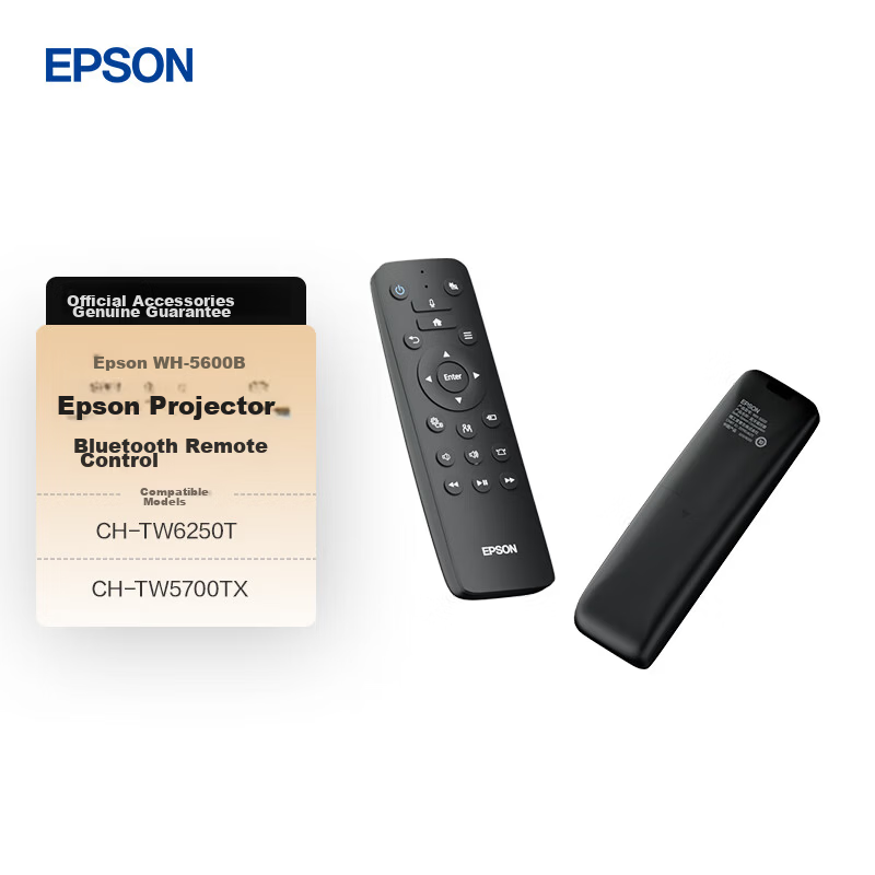 EPSON WH-5600B Projector Bluetooth Remote Control Accessory for TW6250T/TW5700TX
