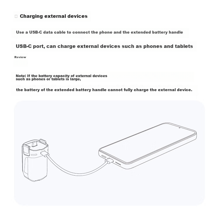 Insta360 Luna Series Extended Battery Handle (Black) 11
