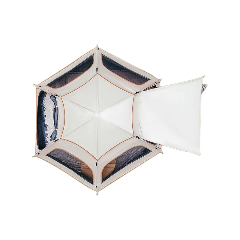 BeiJiLang Automatic Tent, Outdoor Camping Picnic, Extra Large And Thick, Rainproof, Sunproof, Hexagonal Portable Yurt